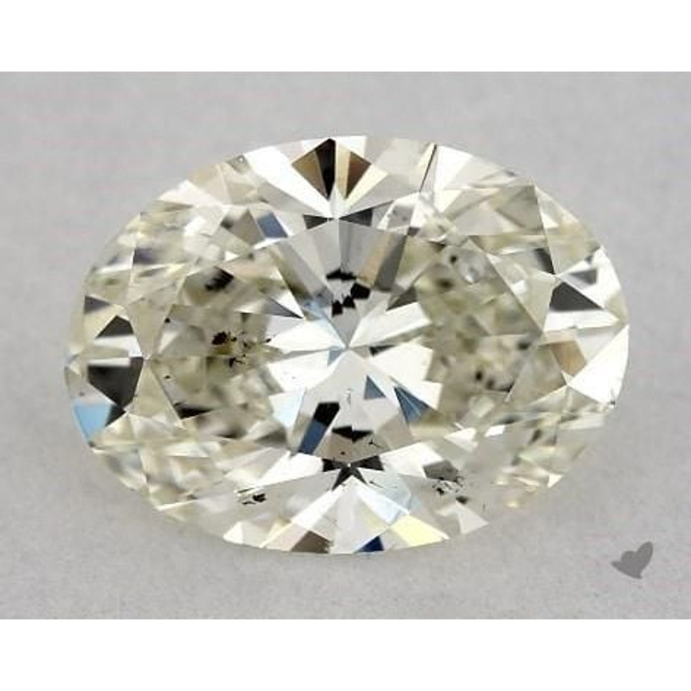 1.00 Carat Oval Loose Diamond, K, SI1, Super Ideal, GIA Certified | Thumbnail
