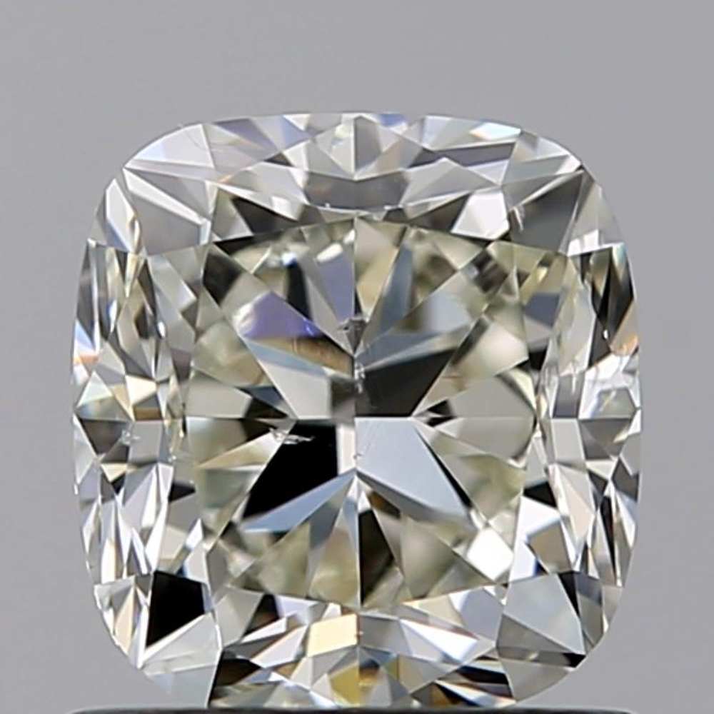 1.00 Carat Cushion Loose Diamond, K, SI1, Excellent, GIA Certified | Thumbnail