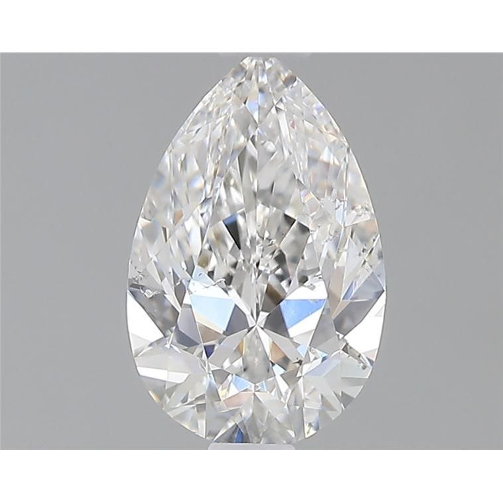 0.85 Carat Pear Loose Diamond, F, SI2, Ideal, GIA Certified | Thumbnail