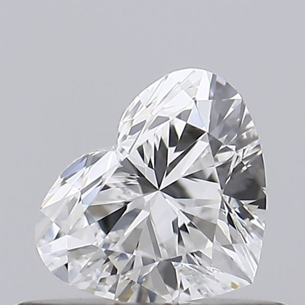 0.40 Carat Heart Loose Diamond, E, IF, Ideal, GIA Certified | Thumbnail