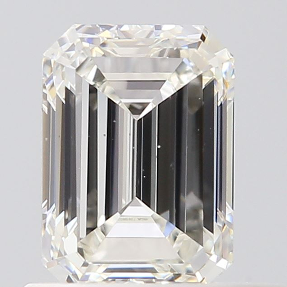 0.60 Carat Emerald Loose Diamond, H, VS1, Ideal, GIA Certified | Thumbnail