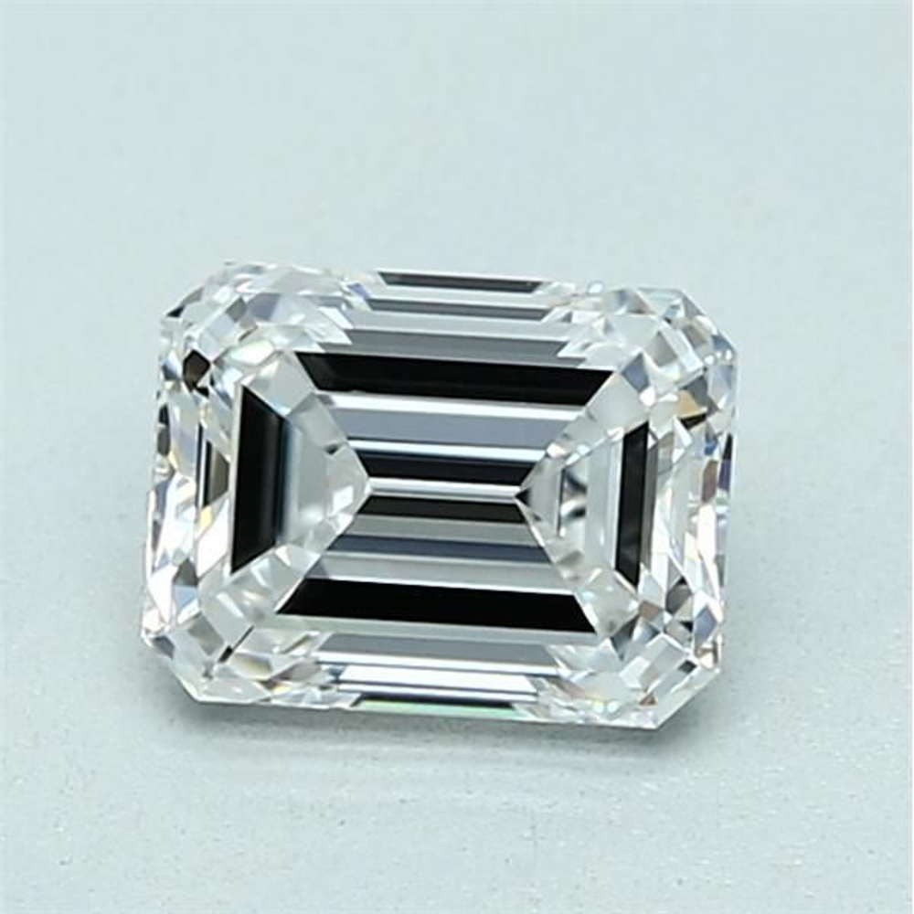 1.03 Carat Emerald Loose Diamond, E, VVS2, Super Ideal, GIA Certified | Thumbnail