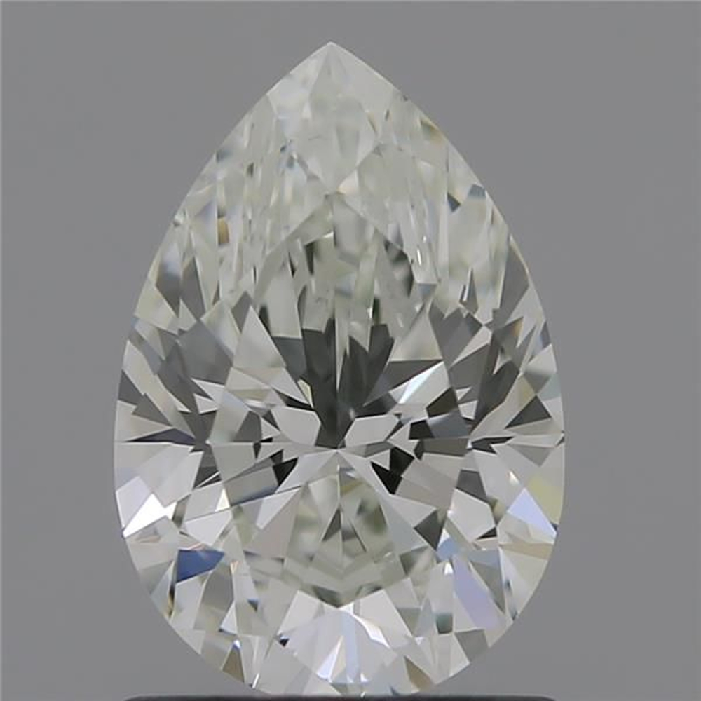 1.08 Carat Pear Loose Diamond, H, VVS1, Super Ideal, GIA Certified