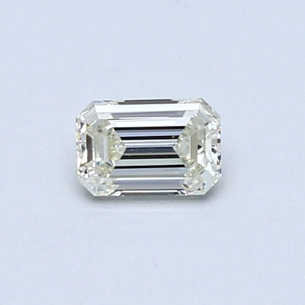 0.33 Carat Emerald Loose Diamond, L, VS2, Super Ideal, GIA Certified | Thumbnail