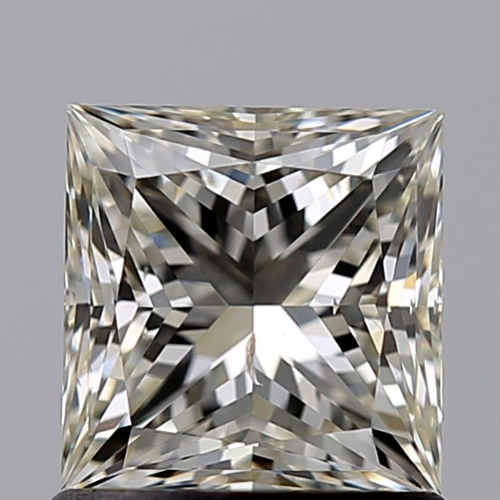1.01 Carat Princess Loose Diamond, K, SI2, Excellent, GIA Certified | Thumbnail