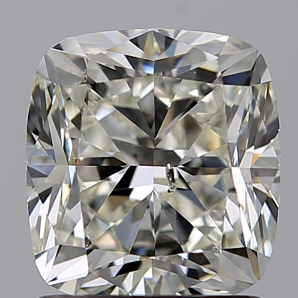 1.50 Carat Cushion Loose Diamond, K, SI2, Excellent, GIA Certified | Thumbnail