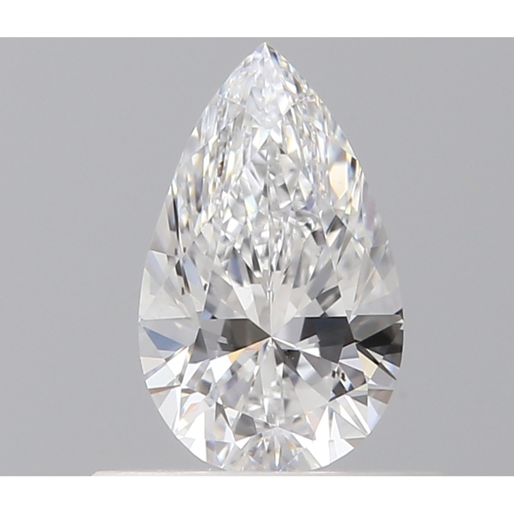 0.43 Carat Pear Loose Diamond, D, VS2, Ideal, GIA Certified