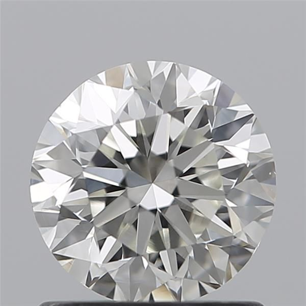 1.01 Carat Round Loose Diamond, H, VS1, Very Good, GIA Certified