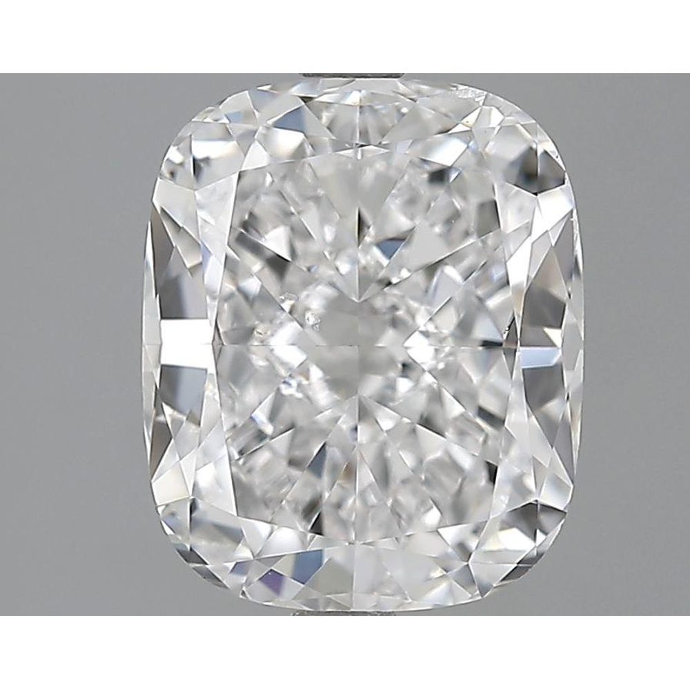 3.02 Carat Cushion Loose Diamond, D, VS2, Excellent, GIA Certified | Thumbnail