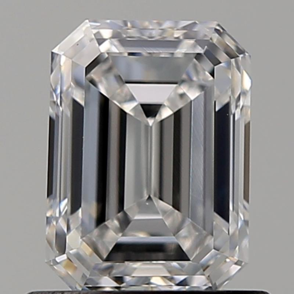 0.80 Carat Emerald Loose Diamond, D, IF, Ideal, GIA Certified | Thumbnail