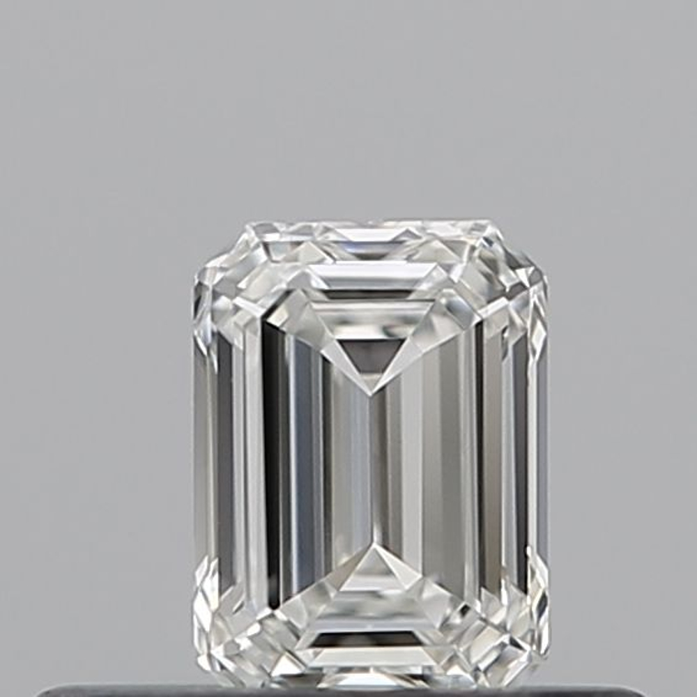 0.30 Carat Emerald Loose Diamond, H, VVS1, Super Ideal, GIA Certified | Thumbnail