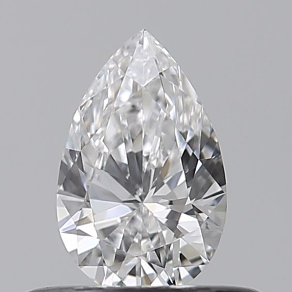 0.34 Carat Pear Loose Diamond, D, VS1, Ideal, GIA Certified