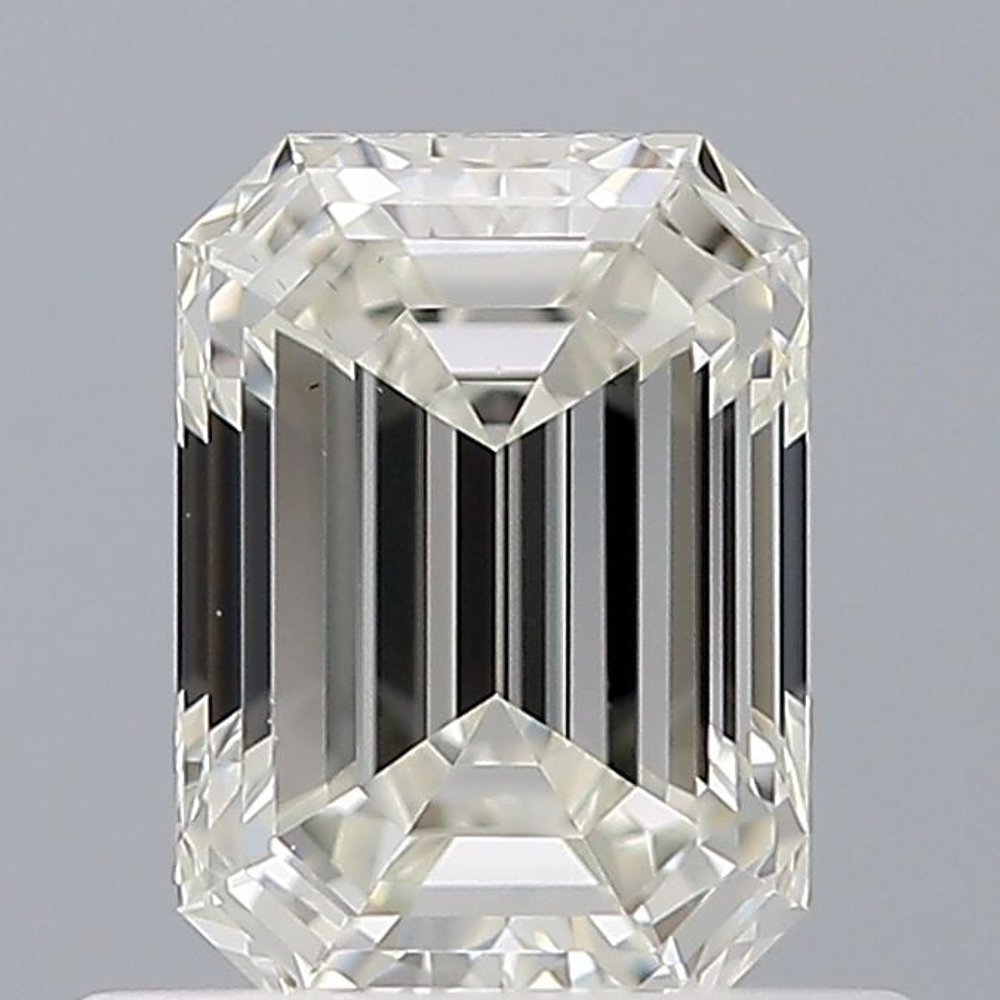 0.61 Carat Emerald Loose Diamond, I, VS1, Super Ideal, GIA Certified