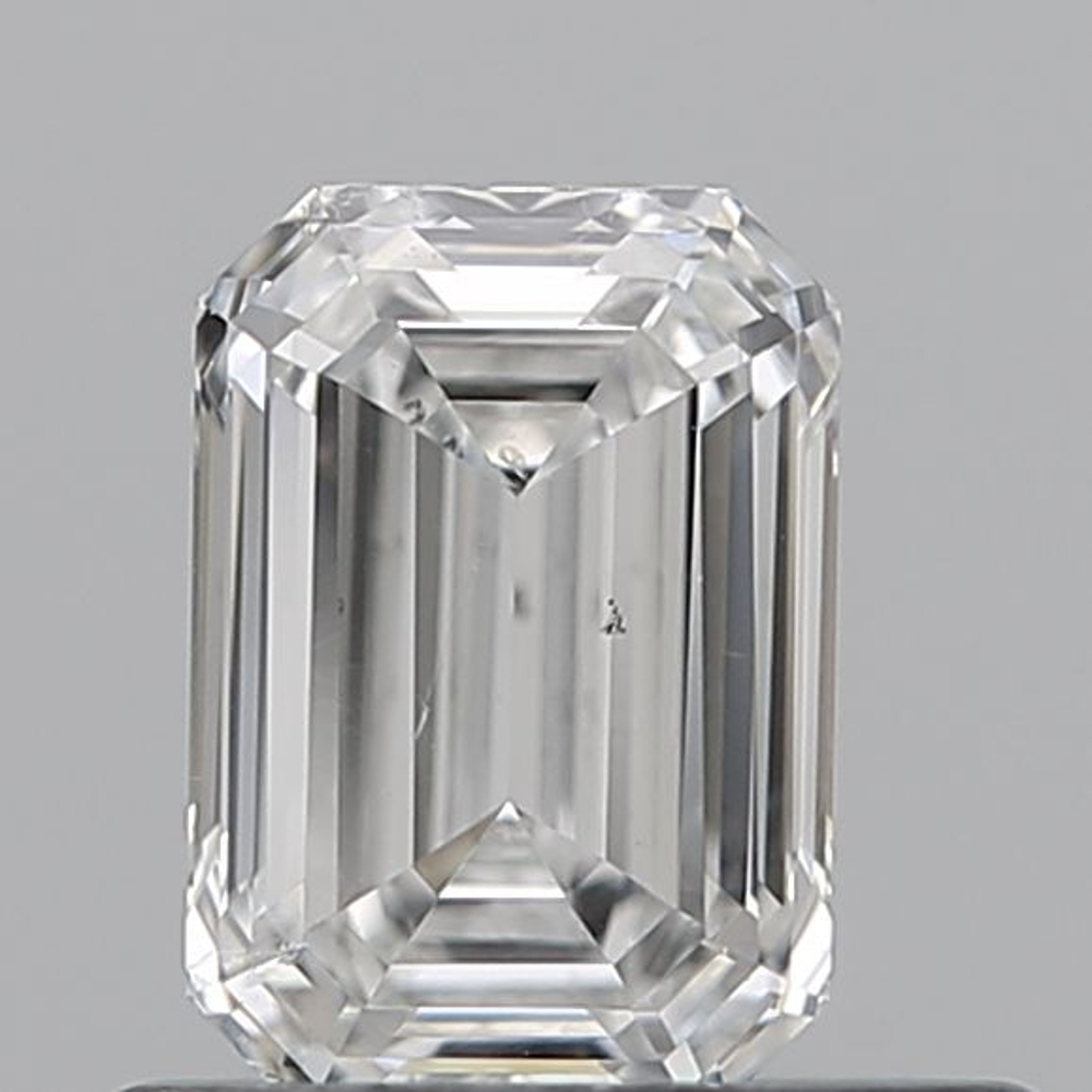 0.50 Carat Emerald Loose Diamond, E, SI1, Super Ideal, GIA Certified