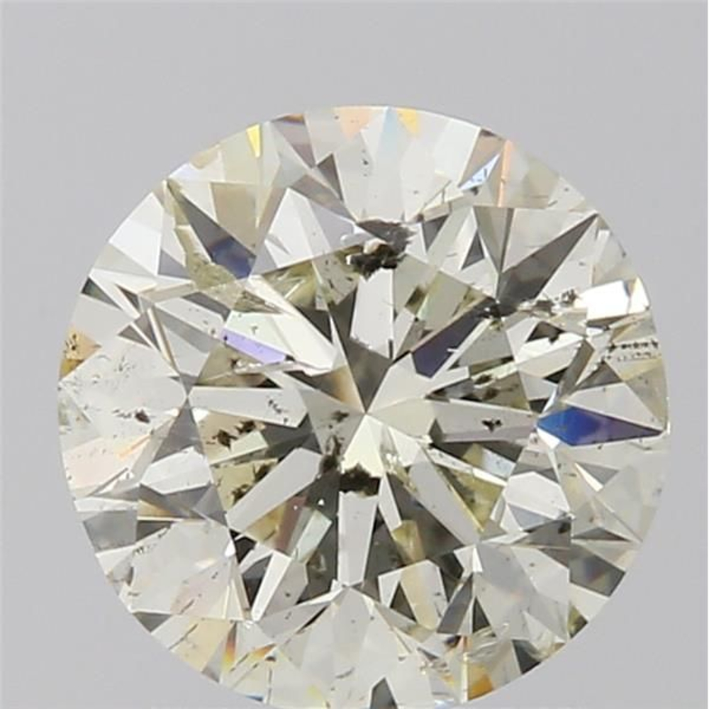 1.50 Carat Round Loose Diamond, M, I1, Ideal, GIA Certified