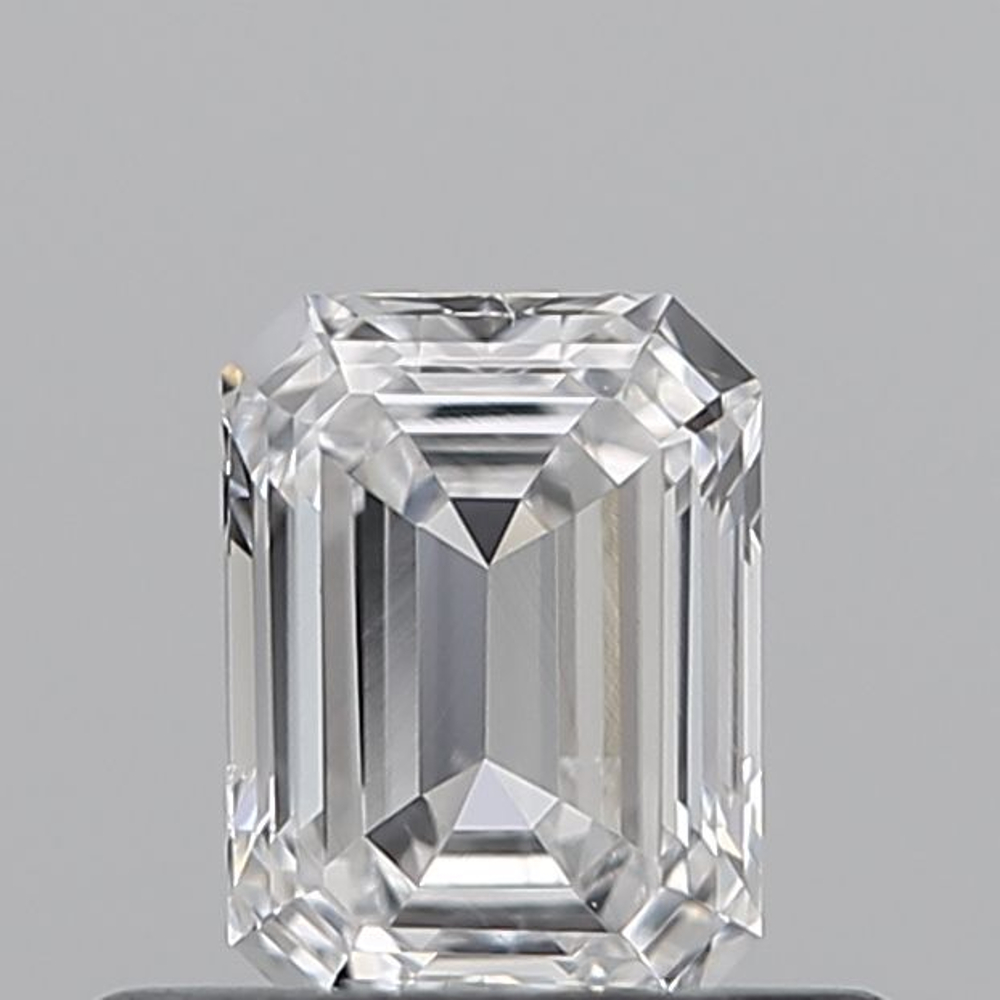 0.40 Carat Emerald Loose Diamond, D, VS2, Excellent, GIA Certified