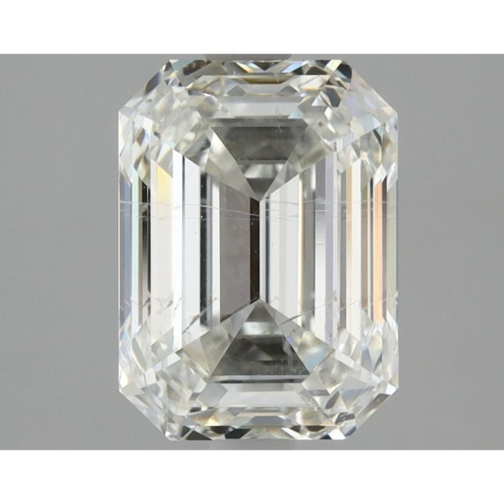 3.01 Carat Emerald Loose Diamond, J, SI2, Super Ideal, GIA Certified | Thumbnail