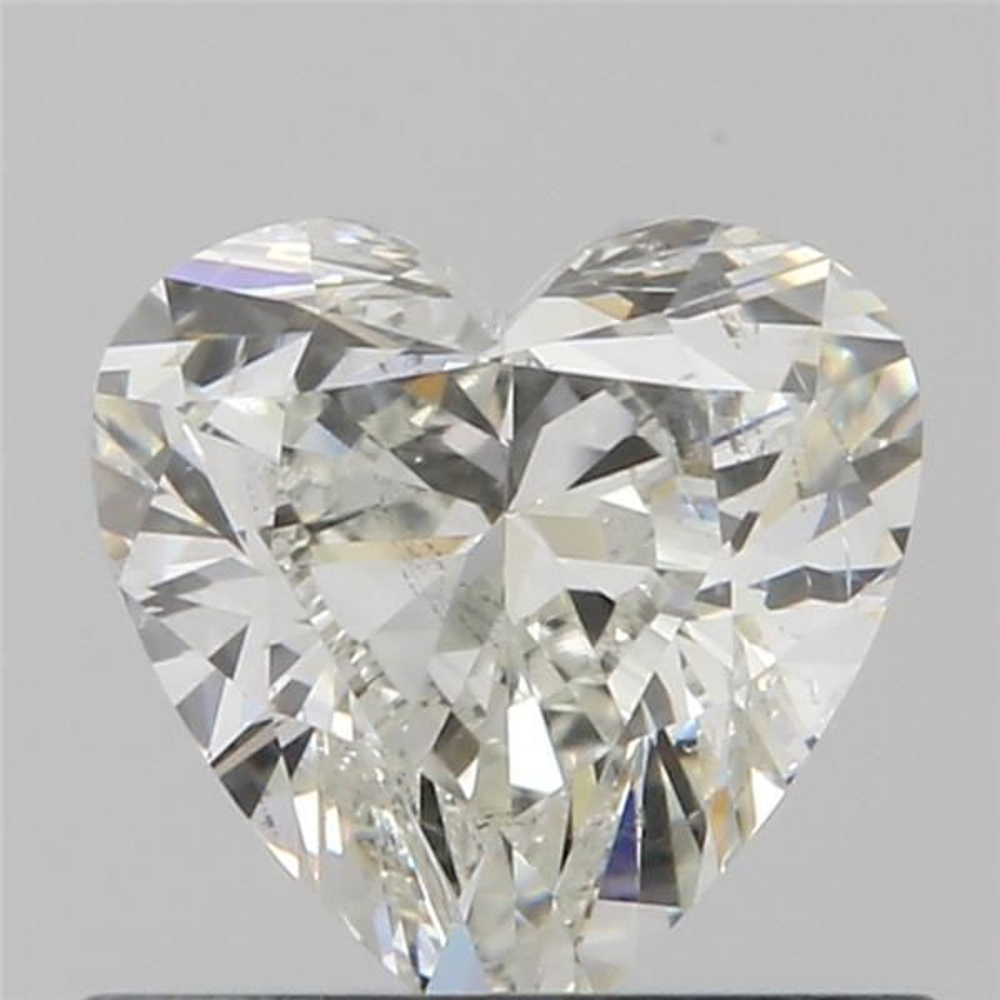 0.53 Carat Heart Loose Diamond, I, SI1, Excellent, GIA Certified