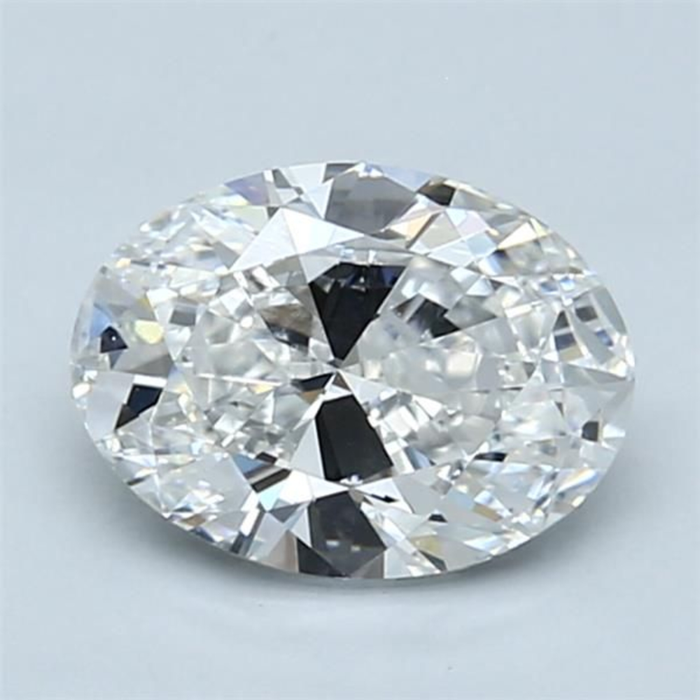 1.51 Carat Oval Loose Diamond, D, VS1, Ideal, GIA Certified | Thumbnail