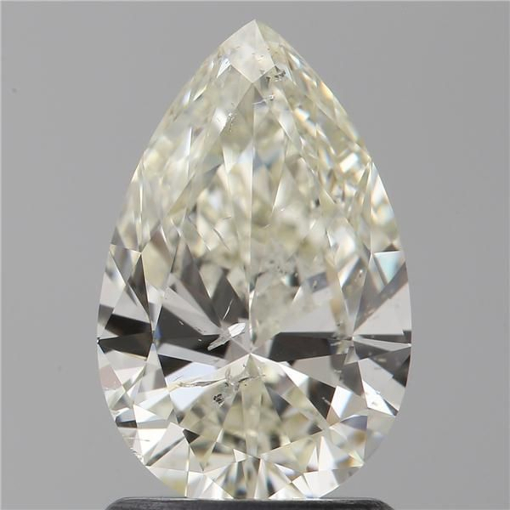 1.51 Carat Pear Loose Diamond, L, SI2, Super Ideal, GIA Certified | Thumbnail