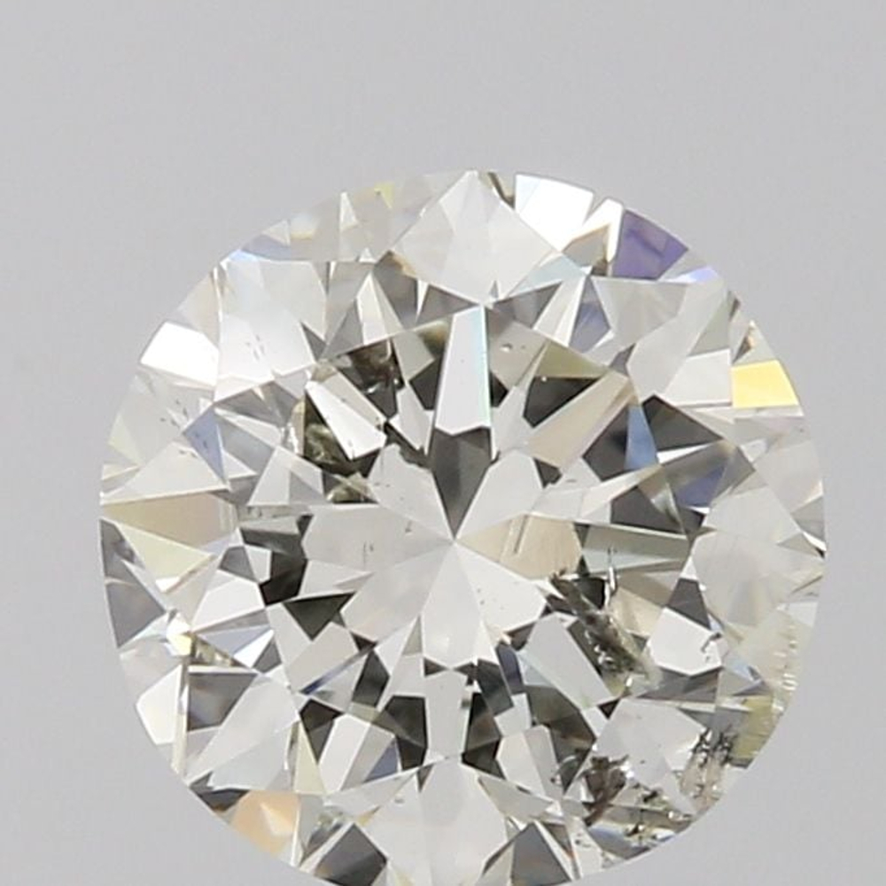 1.00 Carat Round Loose Diamond, J, I1, Good, GIA Certified | Thumbnail