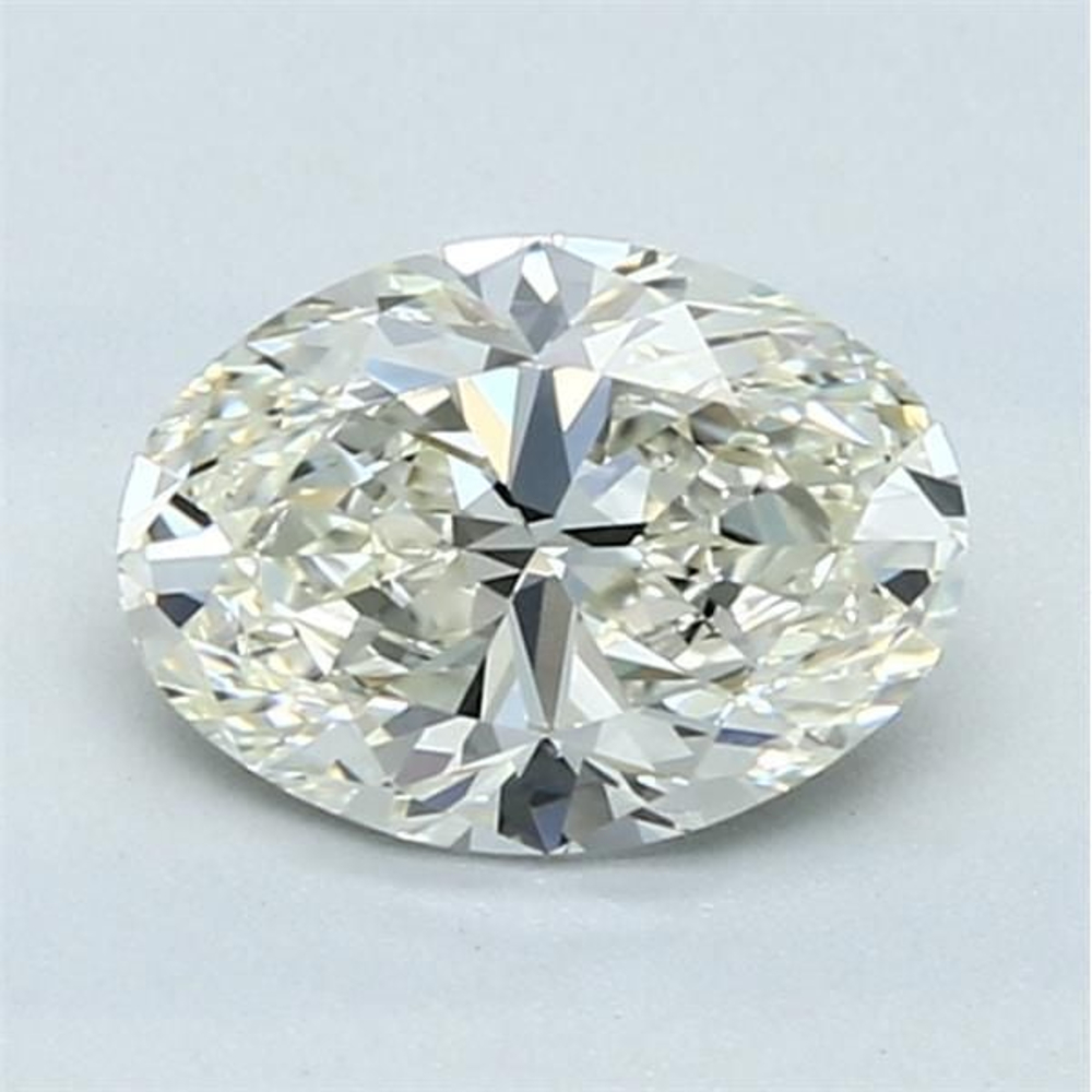 1.10 Carat Oval Loose Diamond, K, VVS2, Ideal, GIA Certified