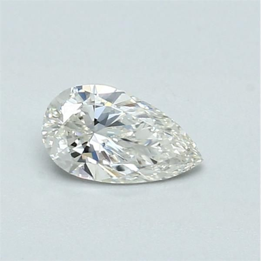 0.36 Carat Pear Loose Diamond, H, VVS2, Ideal, GIA Certified