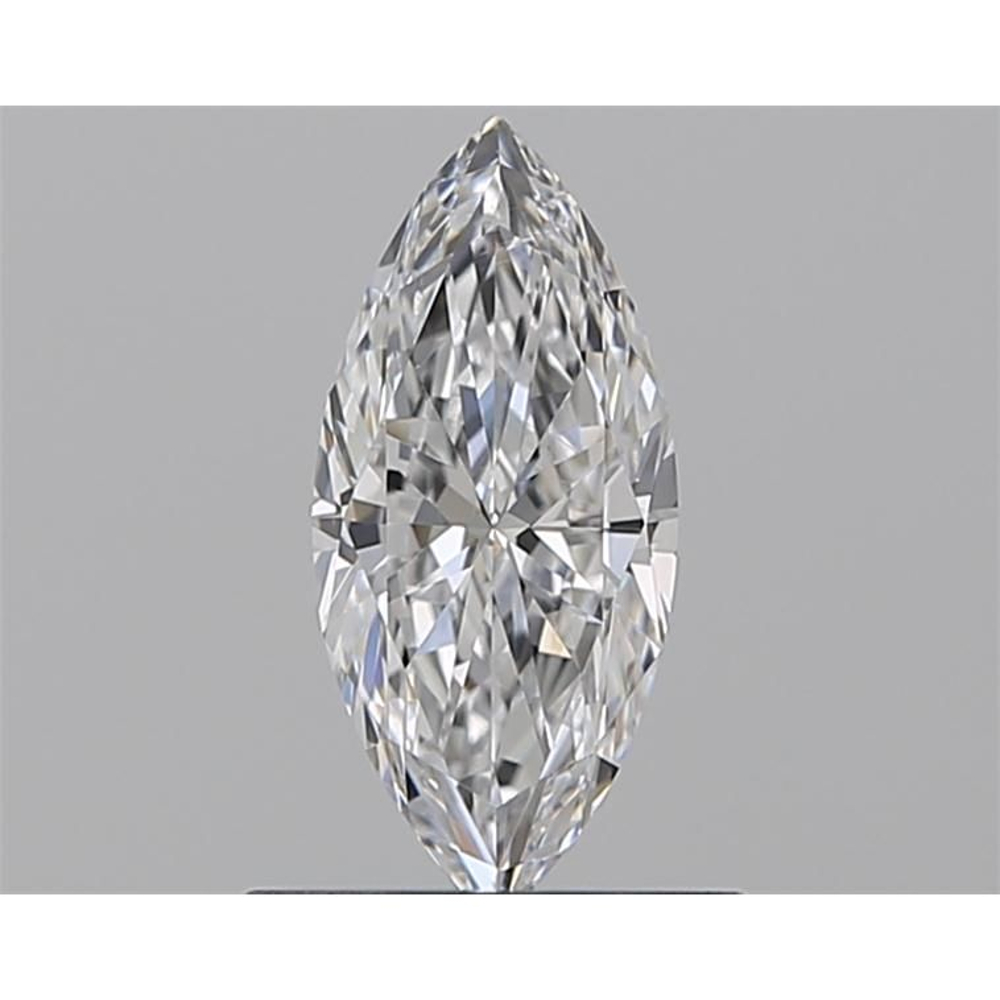 0.50 Carat Marquise Loose Diamond, D, SI2, Super Ideal, GIA Certified