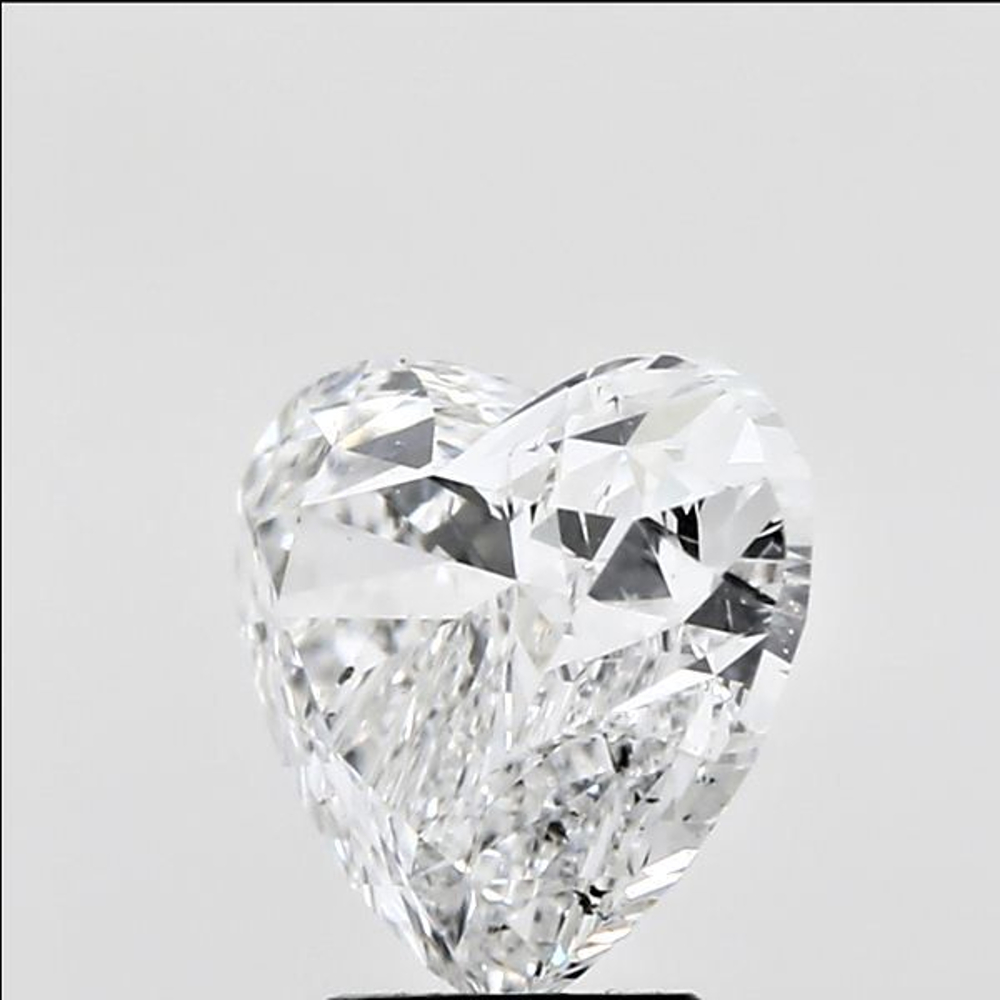 1.00 Carat Heart Loose Diamond, E, SI1, Ideal, GIA Certified | Thumbnail