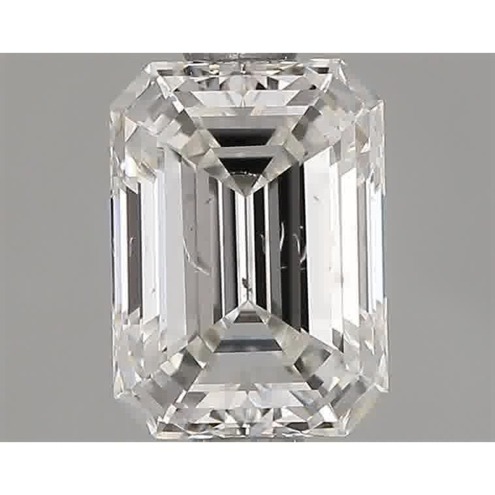 0.91 Carat Emerald Loose Diamond, G, SI2, Ideal, GIA Certified | Thumbnail