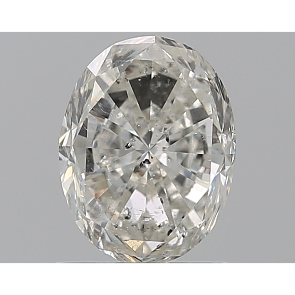 1.20 Carat Oval Loose Diamond, H, I1, Good, GIA Certified