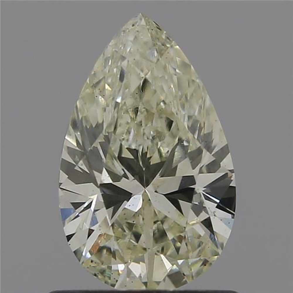 0.88 Carat Pear Loose Diamond, L, SI1, Ideal, GIA Certified | Thumbnail