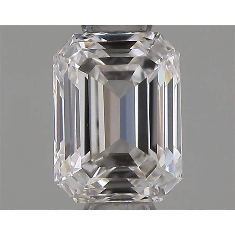 0.46 Carat Emerald Loose Diamond, H, VVS1, Ideal, GIA Certified | Thumbnail