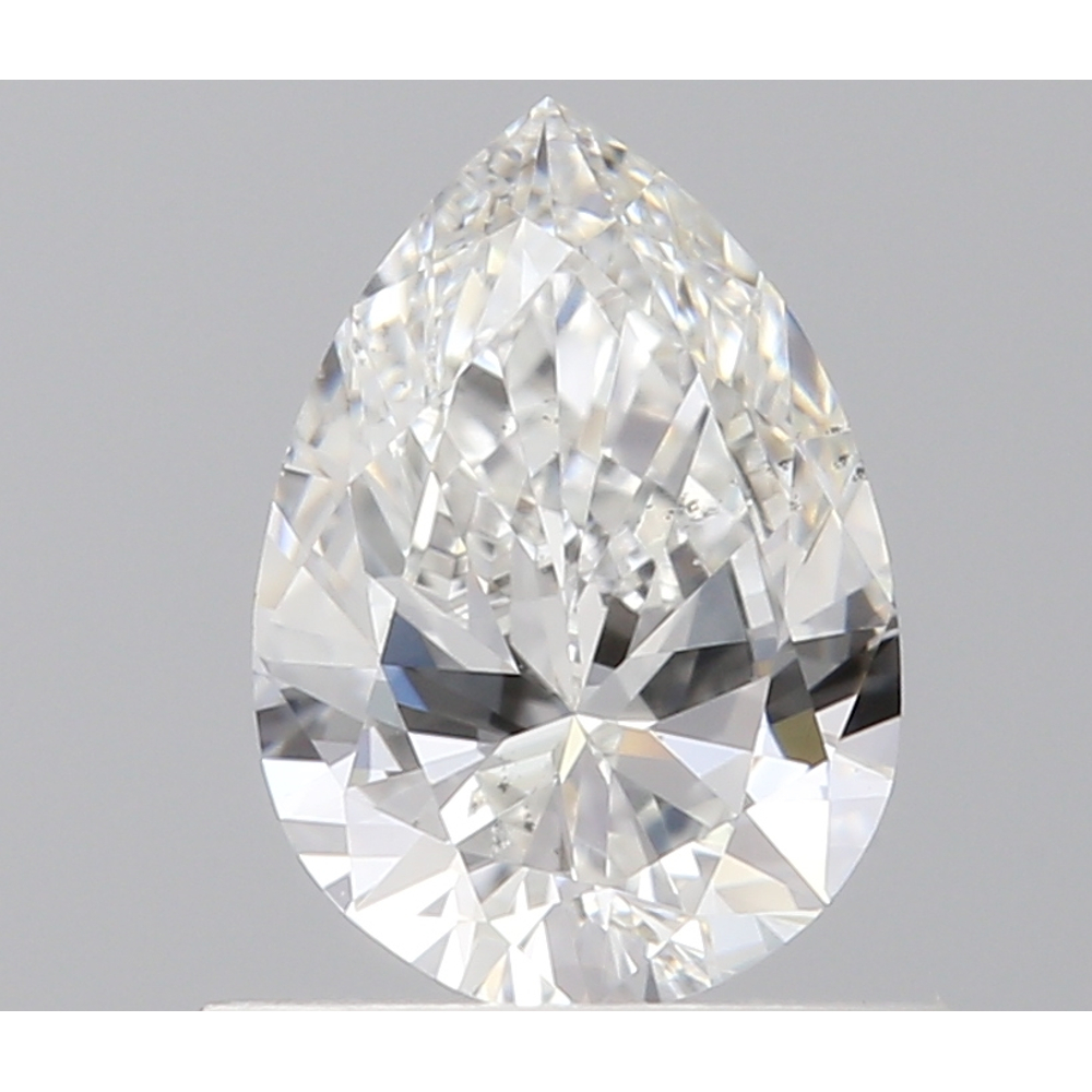 0.50 Carat Pear Loose Diamond, F, SI1, Ideal, GIA Certified