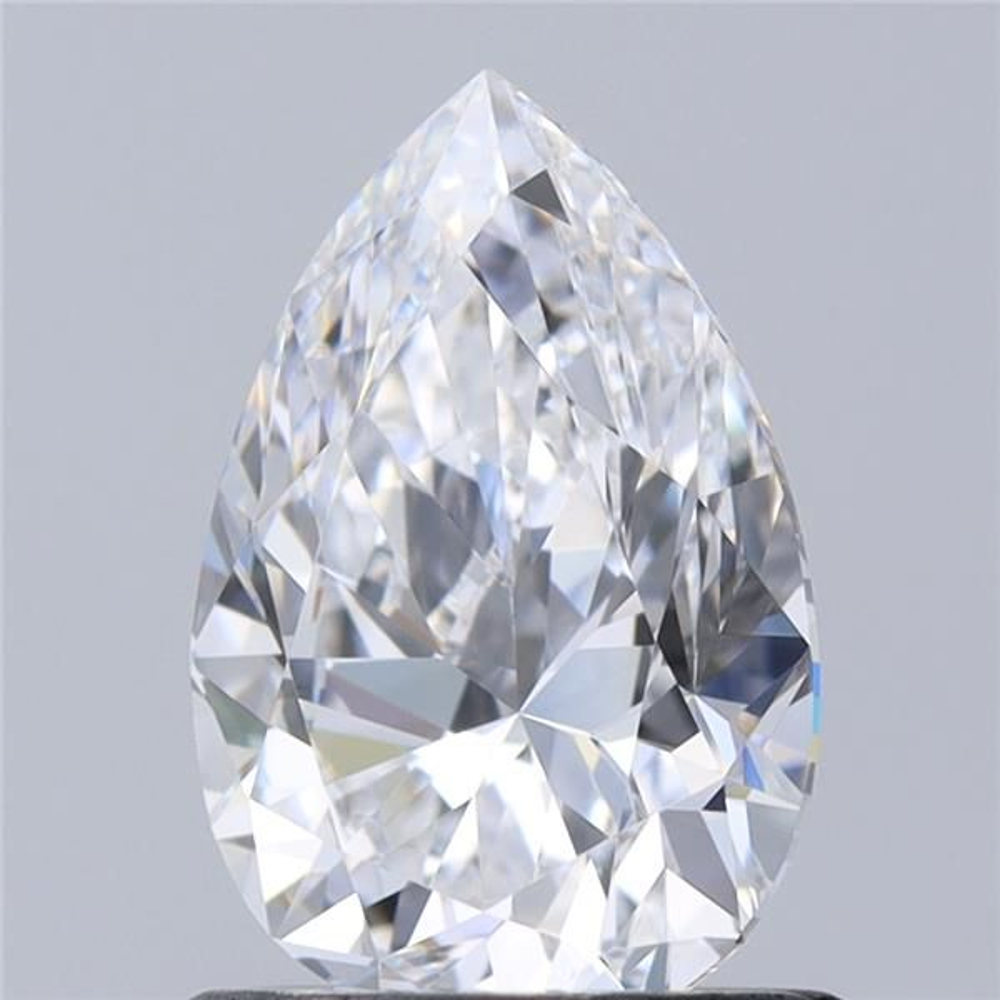 0.91 Carat Pear Loose Diamond, D, VVS1, Ideal, GIA Certified | Thumbnail
