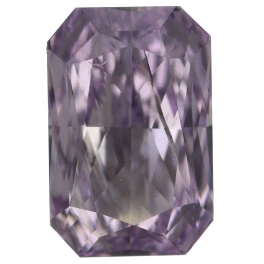 0.37 Carat Radiant Loose Diamond, Fancy Intense Even, I1, Good, GIA Certified