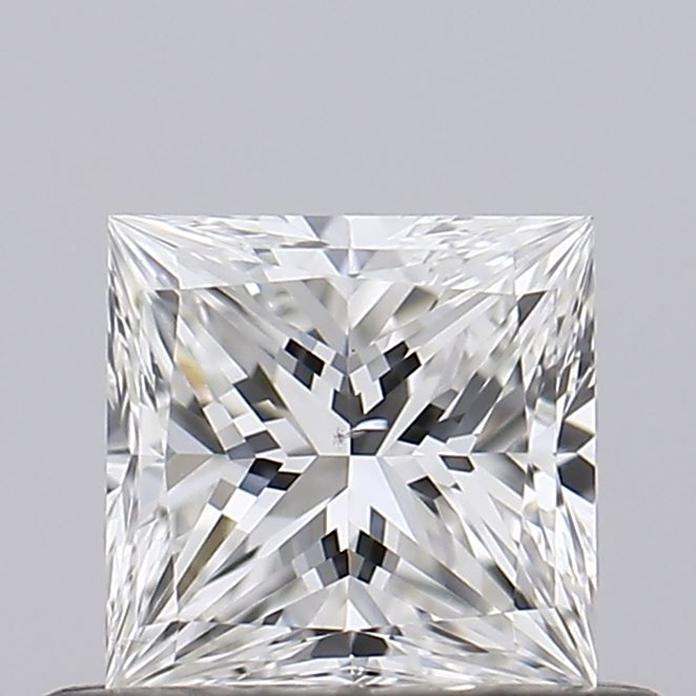 0.50 Carat Princess Loose Diamond, H, SI1, Ideal, GIA Certified | Thumbnail