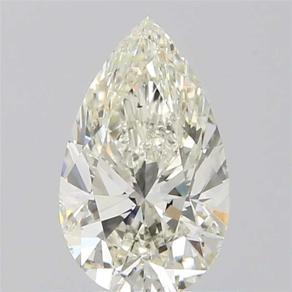 0.70 Carat Pear Loose Diamond, K, SI2, Excellent, GIA Certified