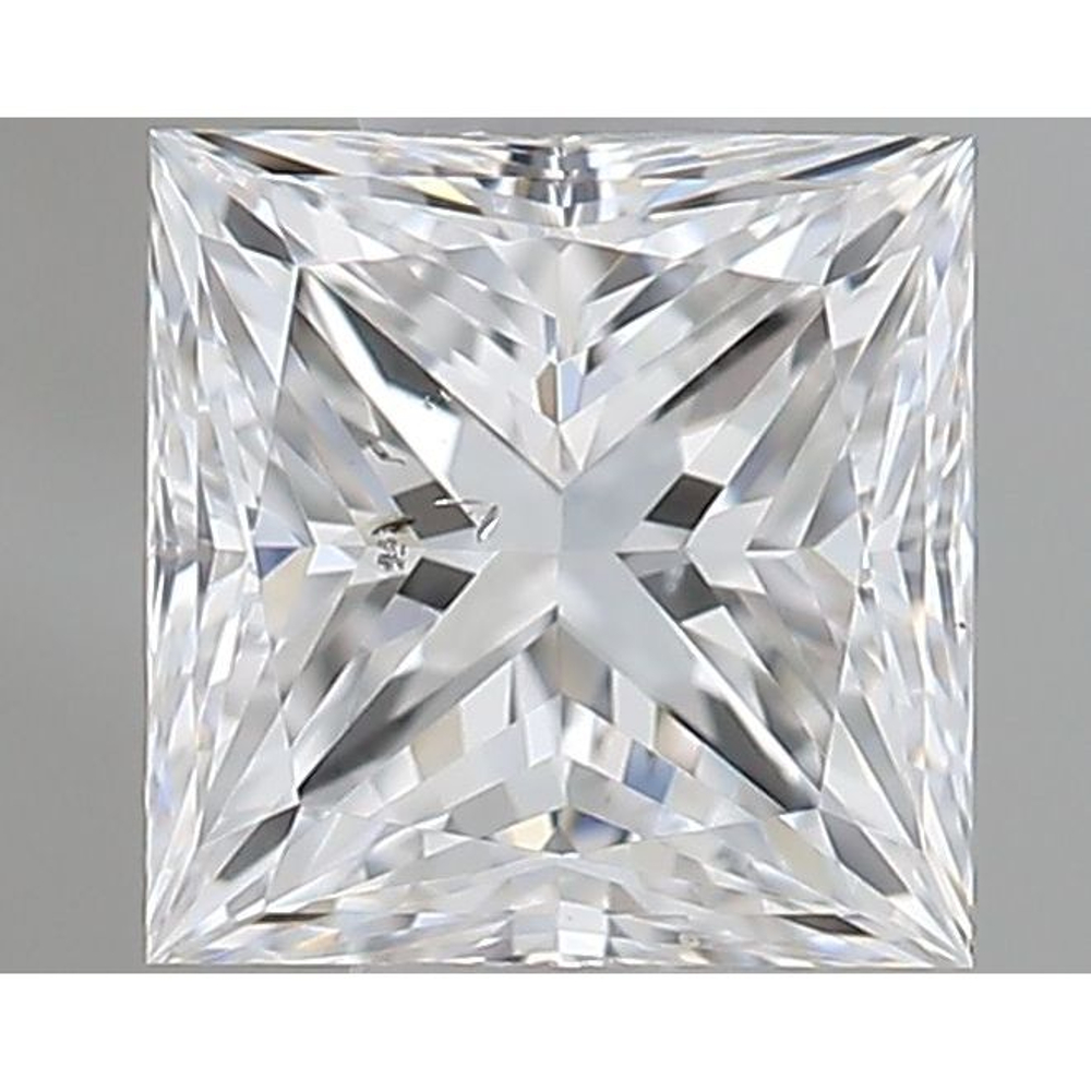0.40 Carat Princess Loose Diamond, D, SI1, Excellent, GIA Certified