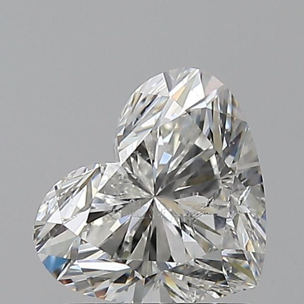 1.20 Carat Heart Loose Diamond, H, SI2, Ideal, GIA Certified