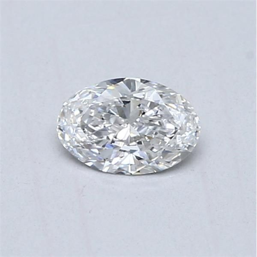 0.33 Carat Oval Loose Diamond, D, VVS2, Ideal, GIA Certified | Thumbnail