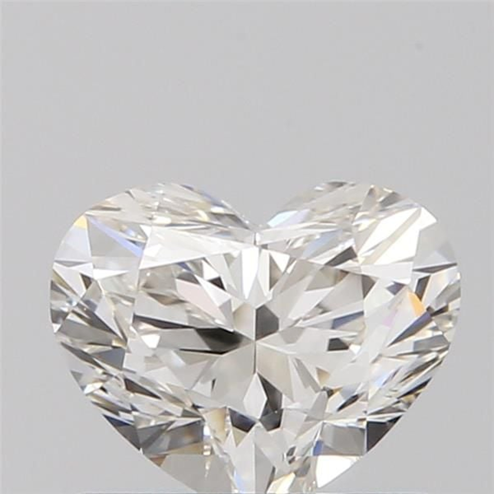 0.77 Carat Heart Loose Diamond, I, IF, Super Ideal, GIA Certified | Thumbnail