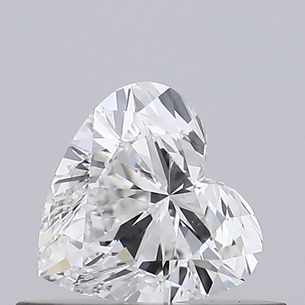 0.40 Carat Heart Loose Diamond, F, VS1, Ideal, GIA Certified