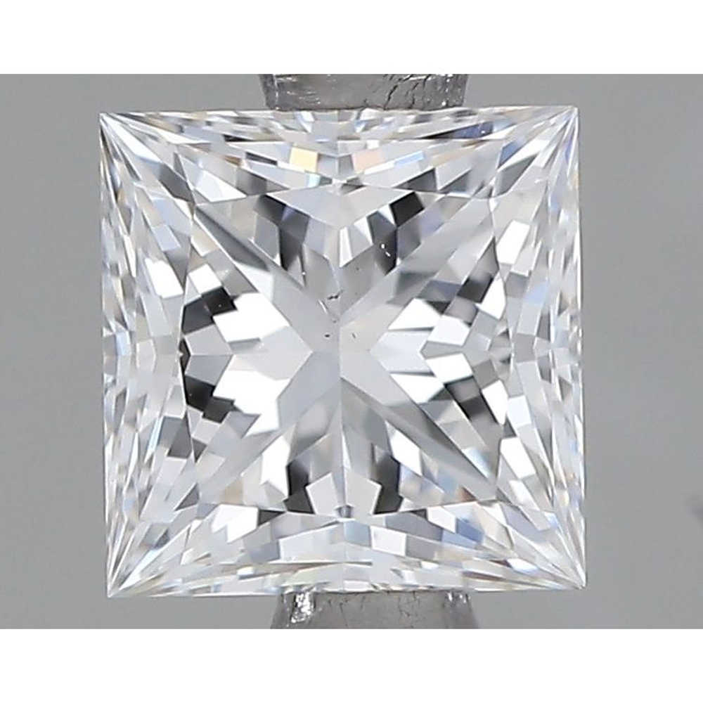 0.81 Carat Princess Loose Diamond, E, VS2, Super Ideal, GIA Certified