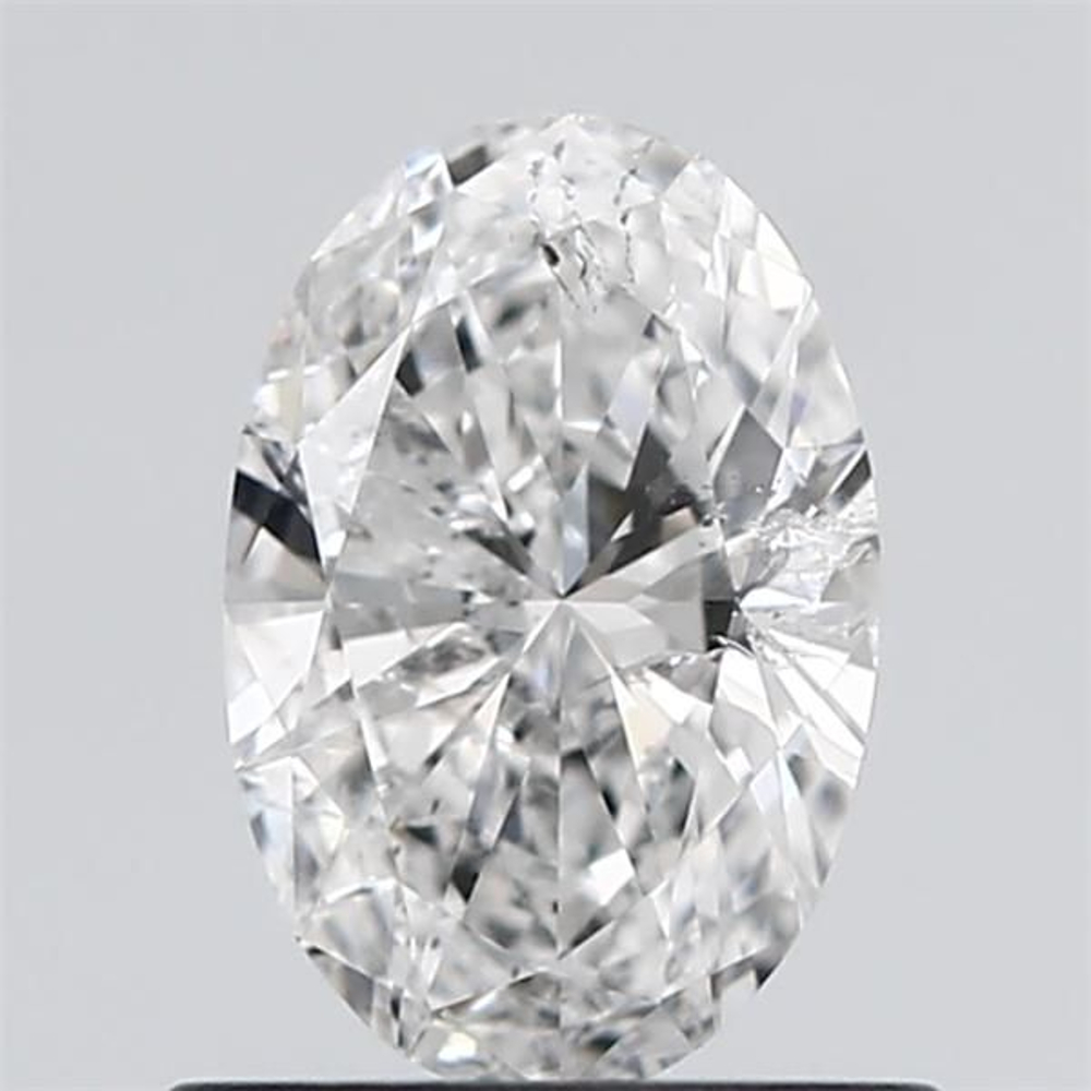 0.70 Carat Oval Loose Diamond, D, I1, Ideal, GIA Certified | Thumbnail