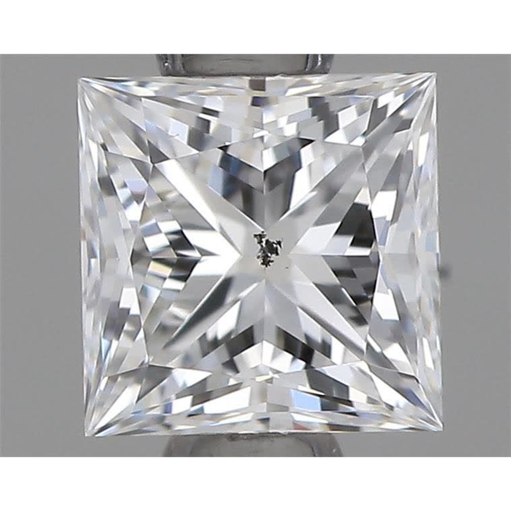 0.50 Carat Princess Loose Diamond, F, SI1, Super Ideal, GIA Certified