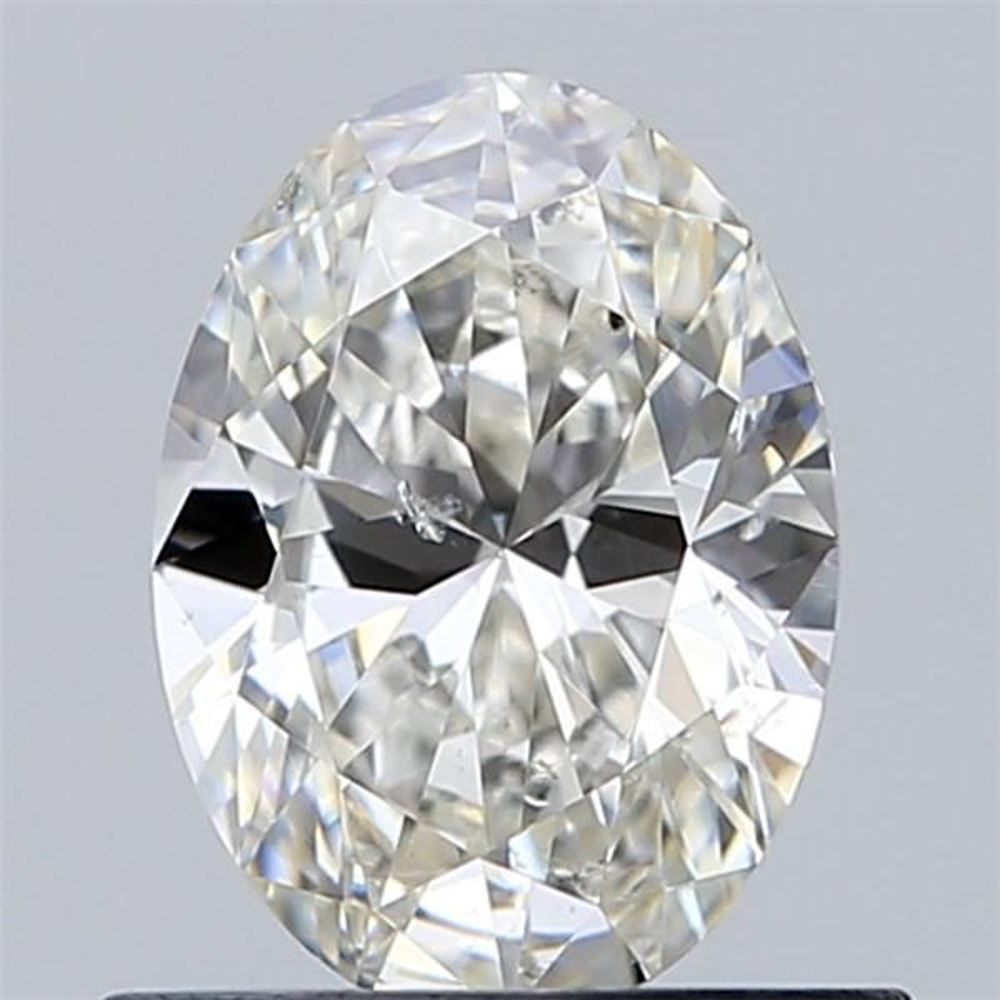 0.70 Carat Oval Loose Diamond, I, SI1, Super Ideal, GIA Certified