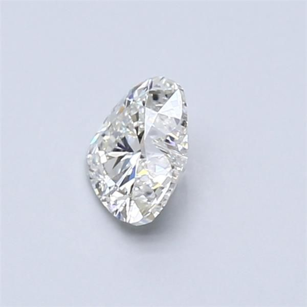 0.50 Carat Heart Loose Diamond, I, VVS1, Super Ideal, GIA Certified | Thumbnail