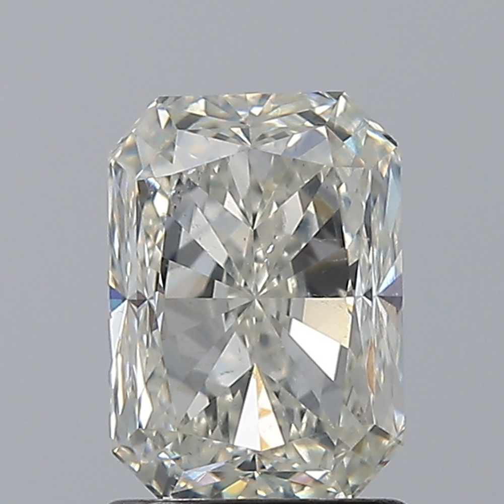 1.51 Carat Radiant Loose Diamond, J, SI2, Ideal, GIA Certified | Thumbnail