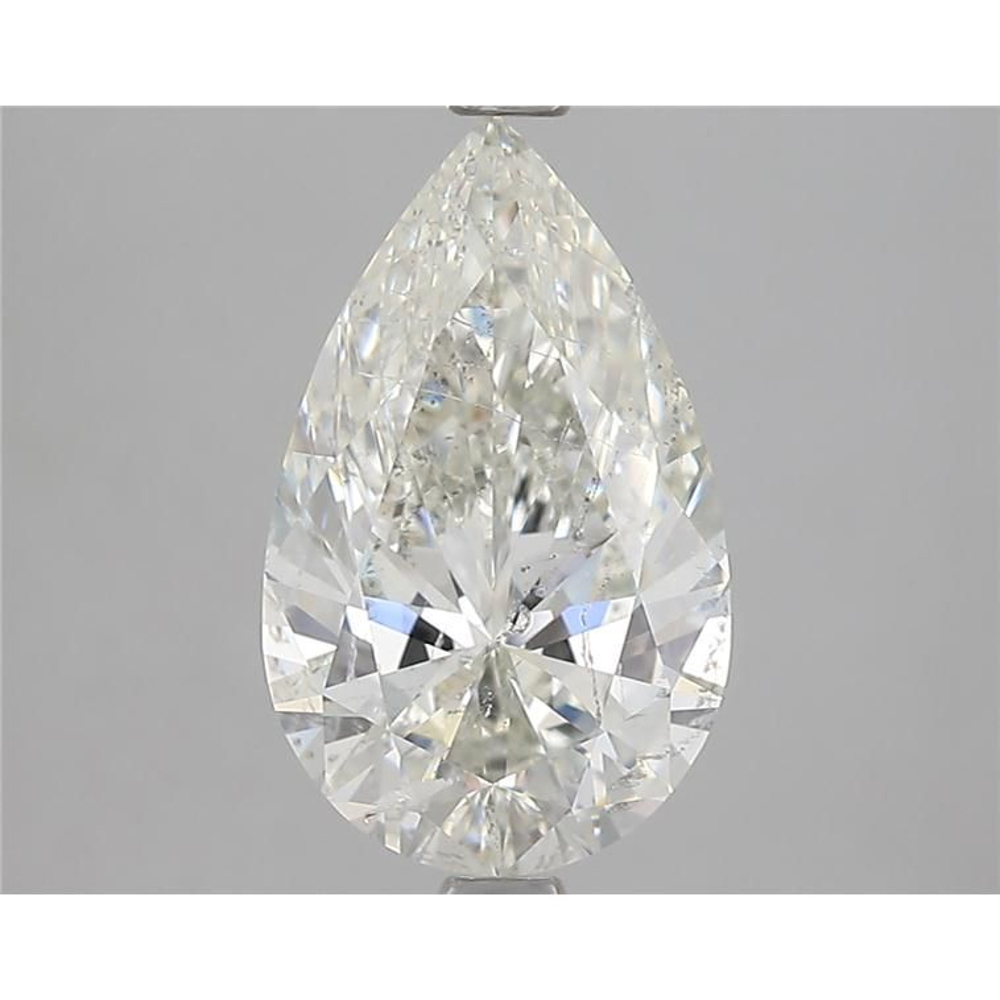 2.72 Carat Pear Loose Diamond, J, SI2, Super Ideal, GIA Certified | Thumbnail